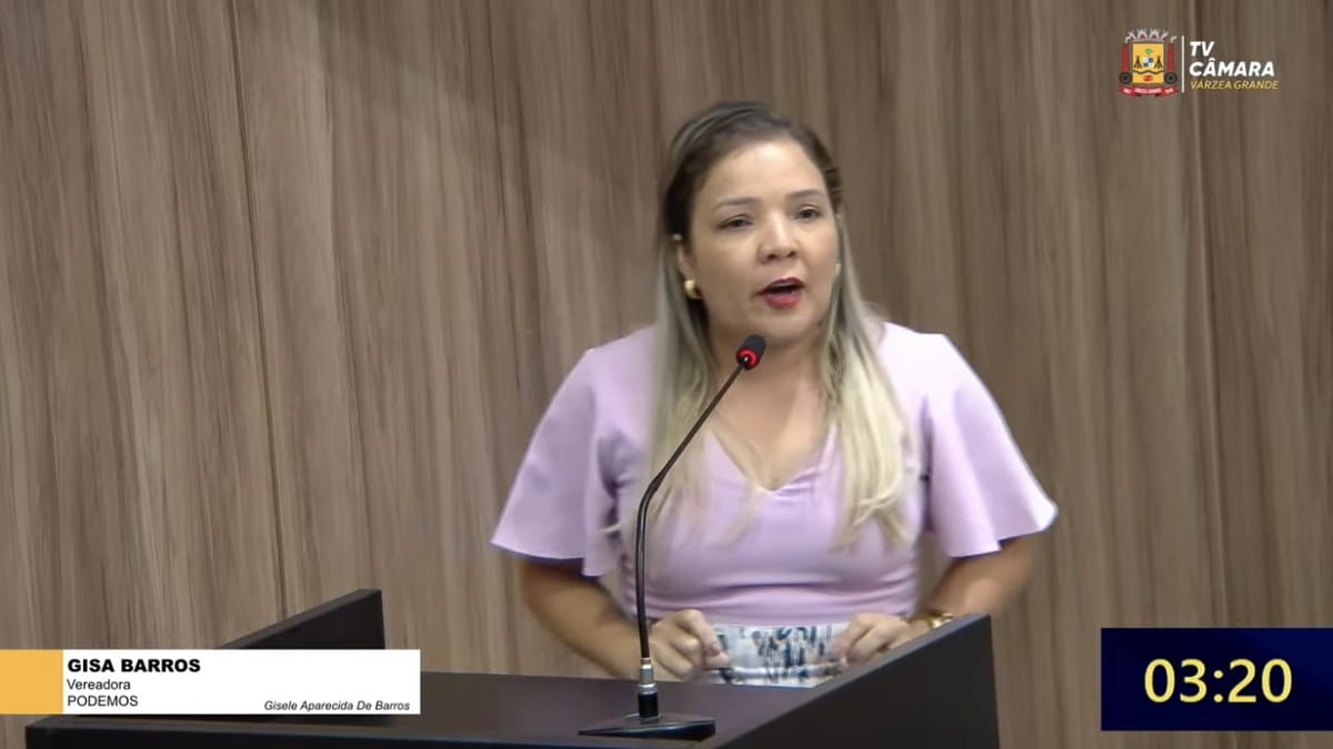Gisa Barros chama Bruno Rios de 'moleque' em discussão na Câmara de VG