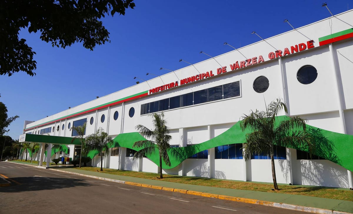 Paço Municipal Couto Magalhães, sede da Prefeitura de Várzea Grande, Mato Grosso