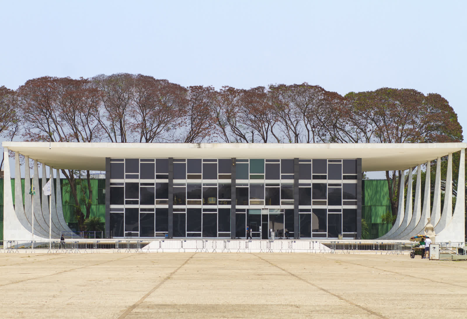 Edifício do Supremo Tribunal Federal, na Praça dos Três Poderes, em Brasília