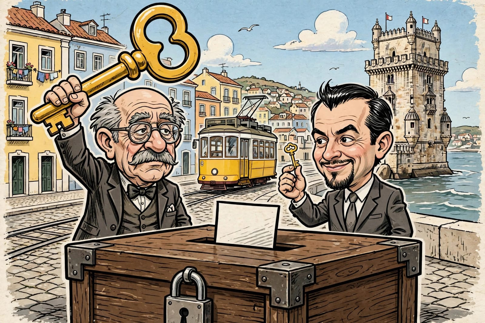 Portugal esperou 40 anos pelo segundo turno e resolveu em dois terços