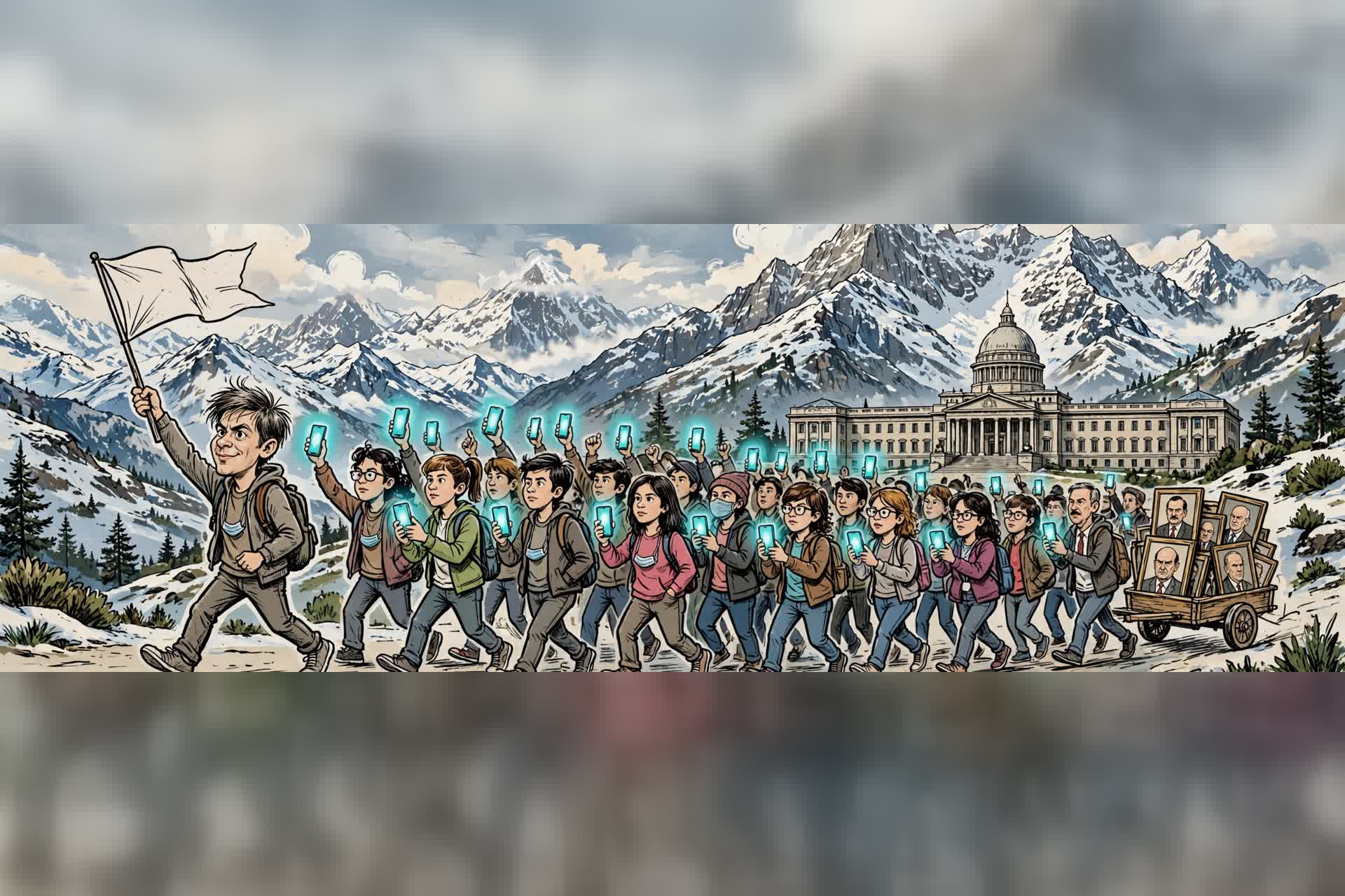 No Nepal, a geração do protesto trocou o parlamento em uma eleição