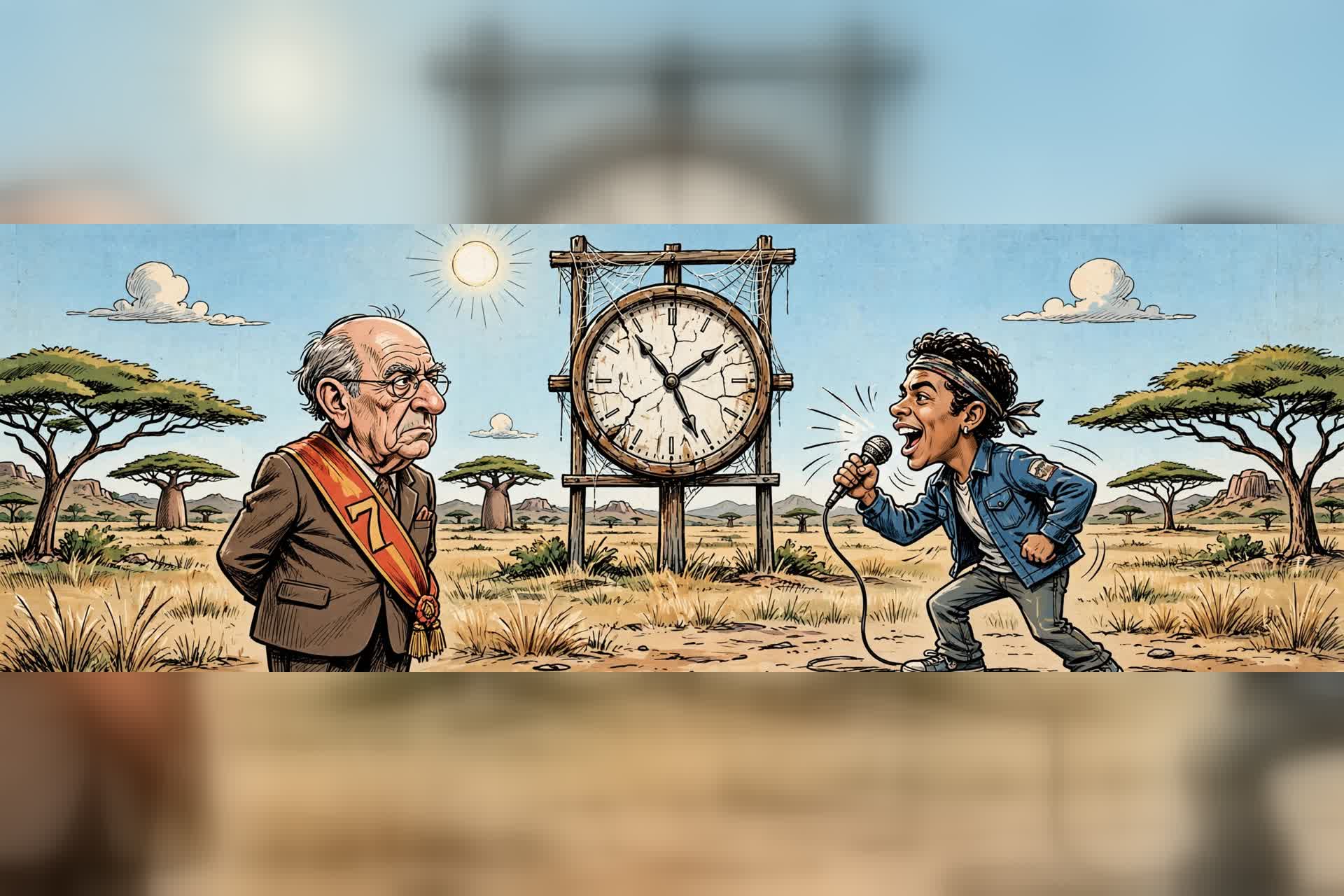 Em Uganda, sete mandatos depois, o relógio continua marcando 1986