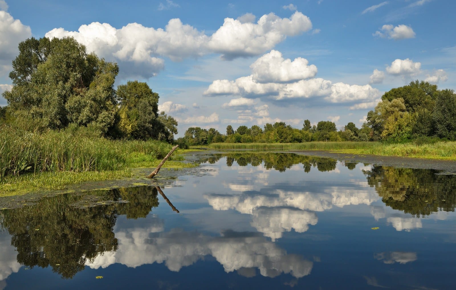 Rio Dnieper na Ucrania