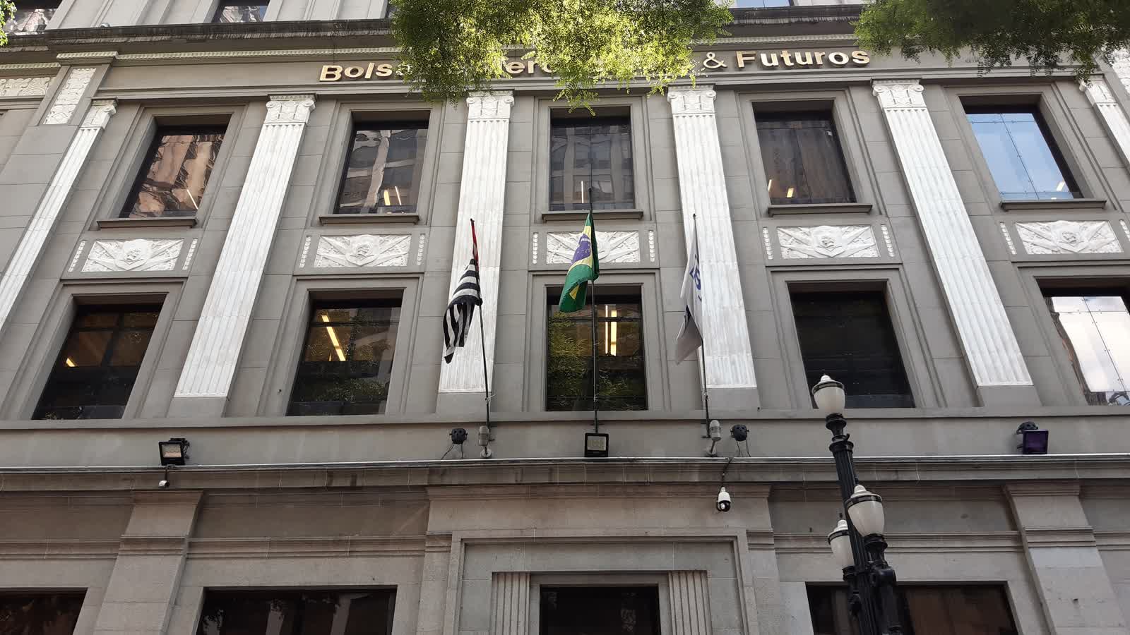Edifício da Bolsa de Mercadorias e Futuros na Praça Antônio Prado, em São Paulo