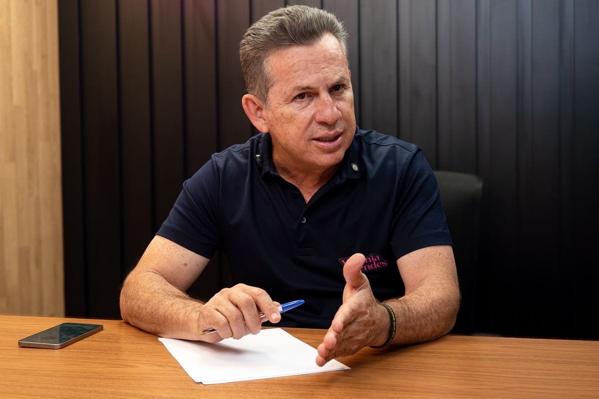 O governador e presidente estadual do União Brasil em Mato Grosso, Mauro Mendes