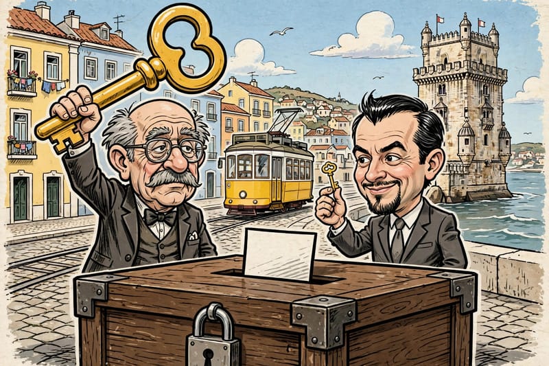 Portugal esperou 40 anos pelo segundo turno e resolveu em dois terços