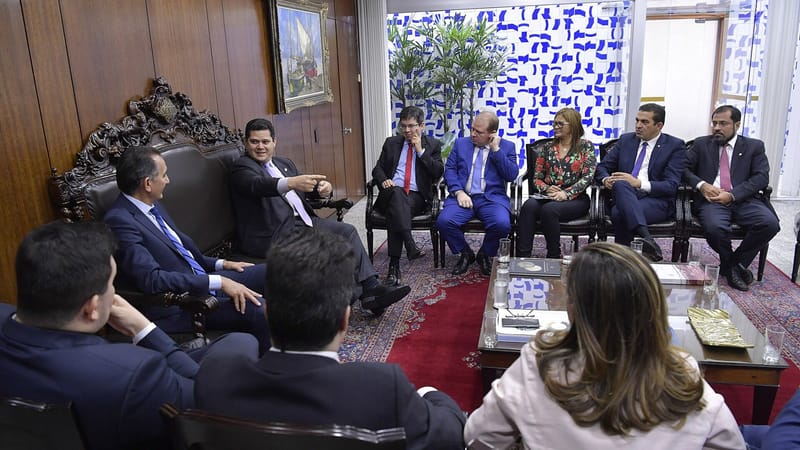 Davi Alcolumbre presidente do Senado