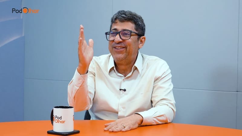 O presidente estadual do PL em Mato Grosso, Ananias Filho, durante entrevista