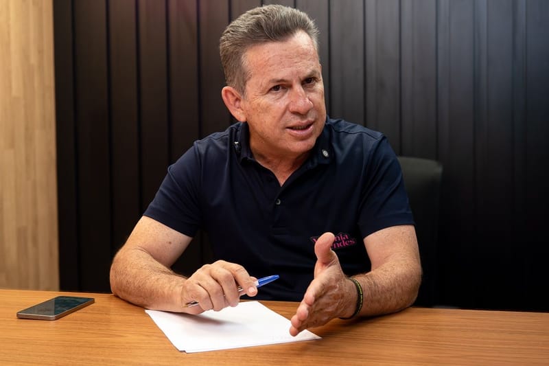 O governador e presidente estadual do União Brasil em Mato Grosso, Mauro Mendes