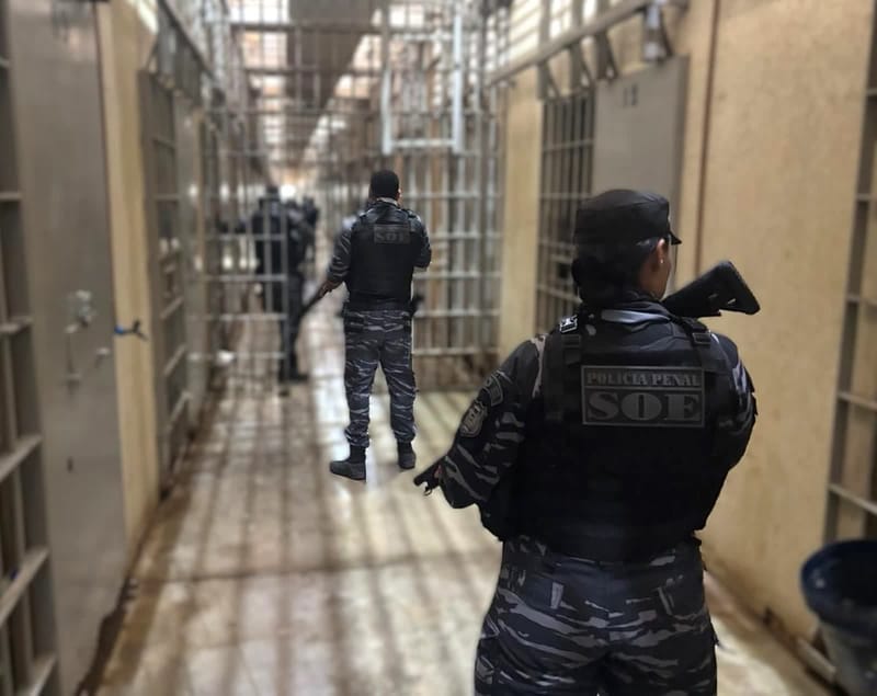 Operação Muralha revista as 42 unidades prisionais de Mato Grosso