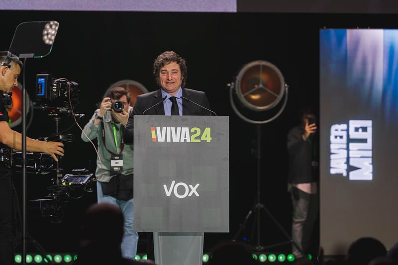 Javier Milei in May 2024