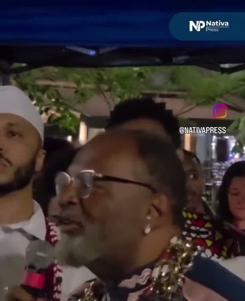 Pai de santo critica religiosos que apoiam Flávio em ato em São Paulo