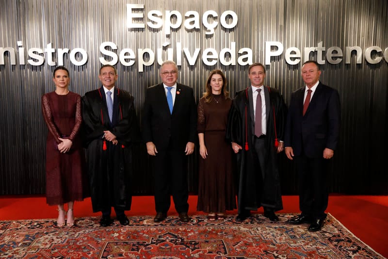 Presidente do TSE, Kassio Nunes Marques, em sessão solene de posse